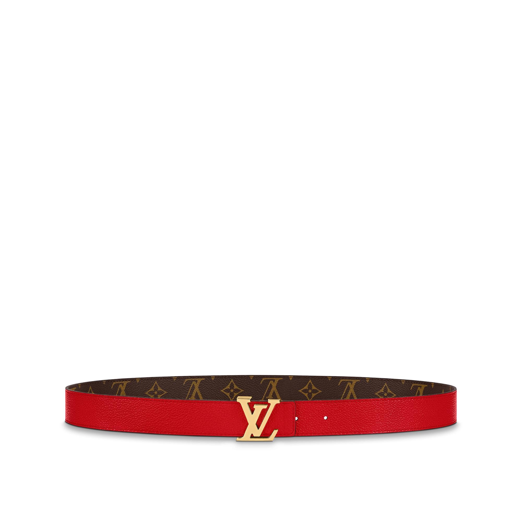 LOUIS VUITTON レディースベルト ベルト・フラワーグラム 30MM リバーシブル モノグラム｜ルイ